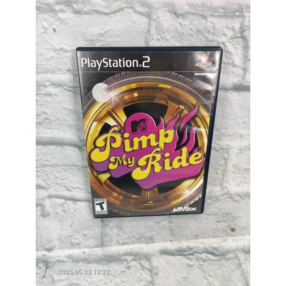 Pimp My Ride (PS2 PlayStation 2, 2006) Complete w/ Manual CIB Black Label